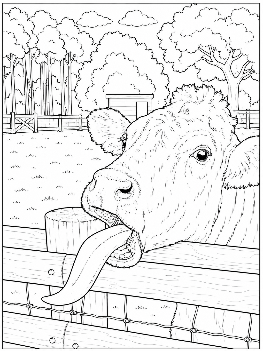 Cow (and tongue)!