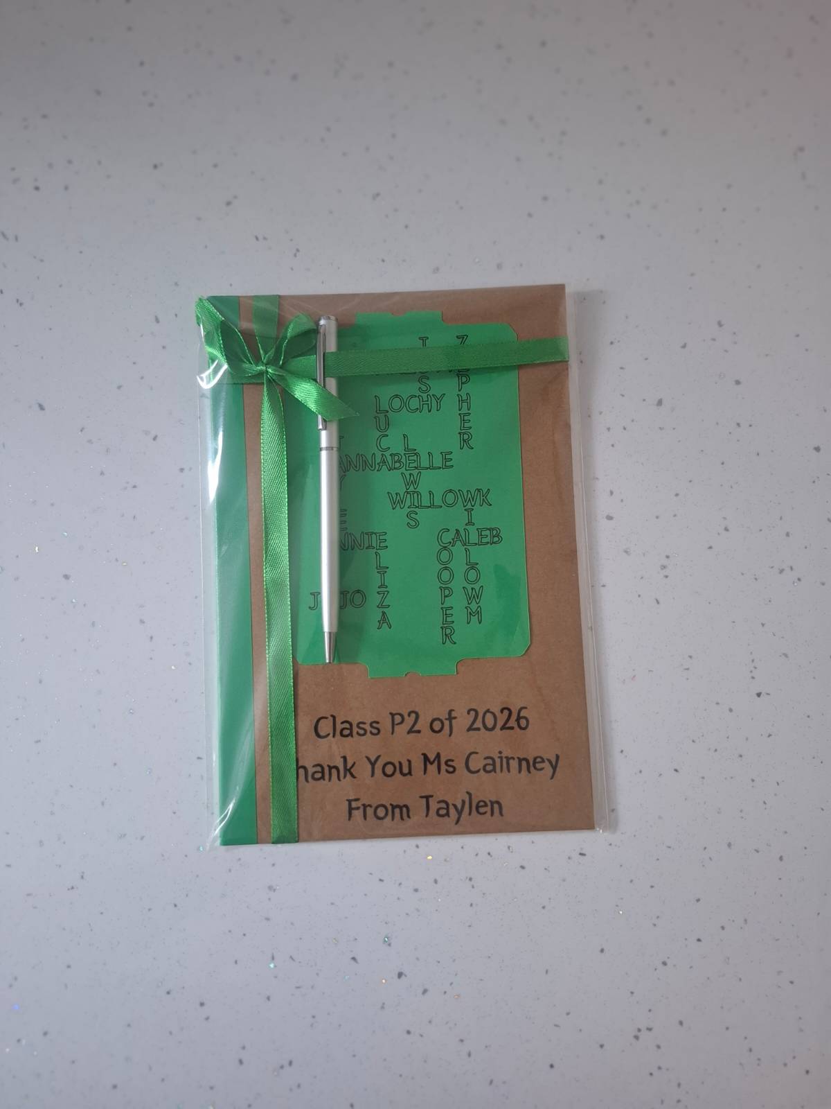 Teacher’s Memory Book and Pen Set